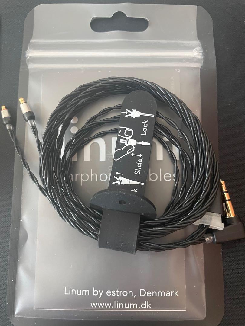 全新黑/透明Linum Superbax T2 IPX 耳機線丹麥牌子, 音響器材, 耳機- Carousell