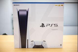 新版PS5 光碟版日版PlayStation 5 (CFI-1100A01) Made in Japan, 電子 