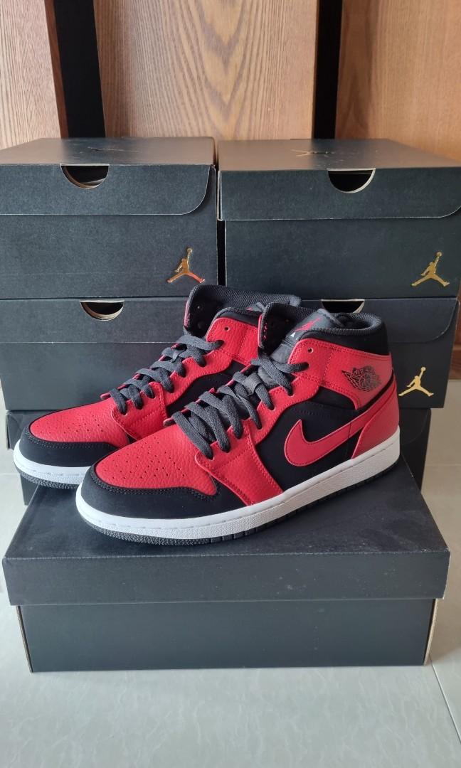 Air jordan 1 mid bred 2018 store