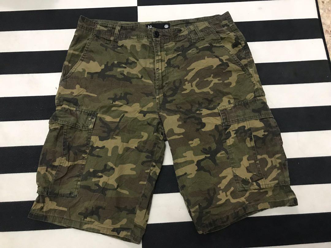 Army Short Pants ELEMENT sk8 Men s Fashion Bottoms Trousers on