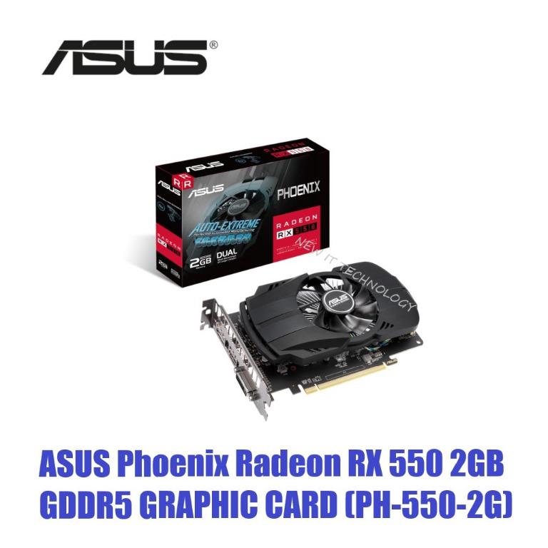 Asus rx 2025 550 4gb gddr5
