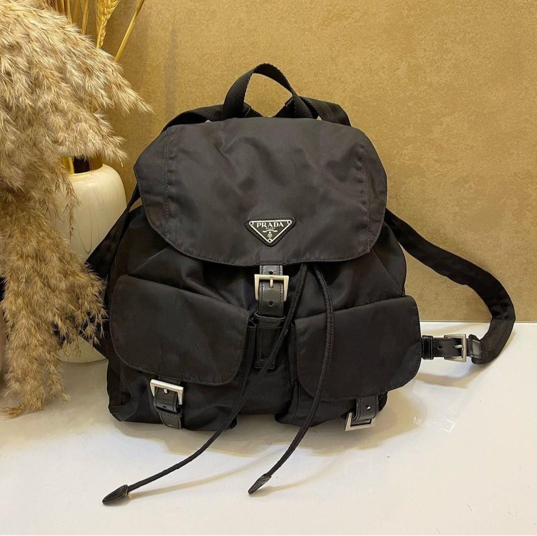 Authentic Prada backpack, Women's Fashion, Bags & Wallets, Purses & Pouches  on Carousell