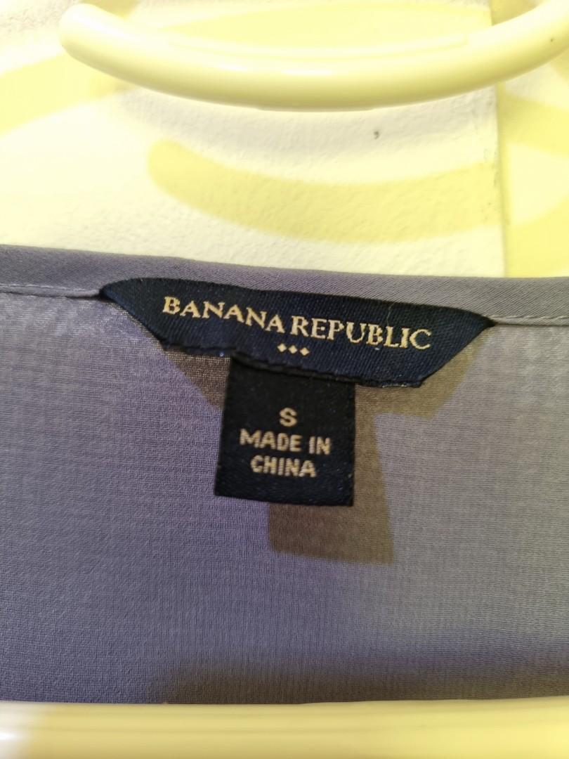 Banana Republic Sheer Lavender Blouse (Category: Blouses) located in Manila. Submitted by decluttermystuff21 (Listing ID 1148430105, Image 2). Description: Banana Republic Sheer Lavender Blouse Size on tag - S Very good condition, no flaws.