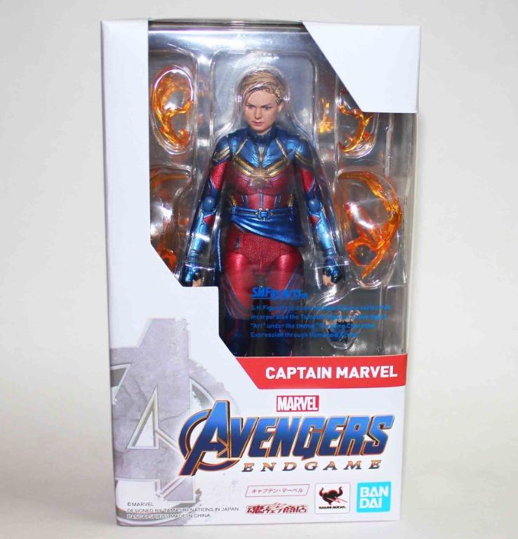 S.H.Figuarts SHF Avengers 4 Captain Marvel 6" Action Figure New in Box Gift 
