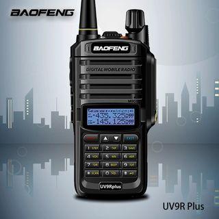 Baofeng UV-9R Plus UHF VHF 8W Waterproof Walkie Talkie Two Way Radio(Black)