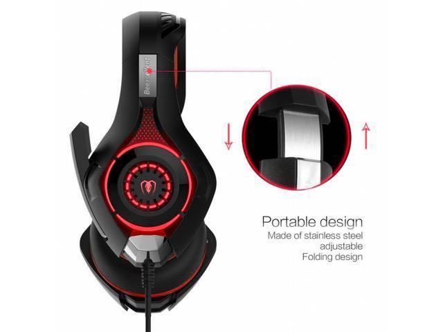 Beexcellent gaming 2025 headset led lights