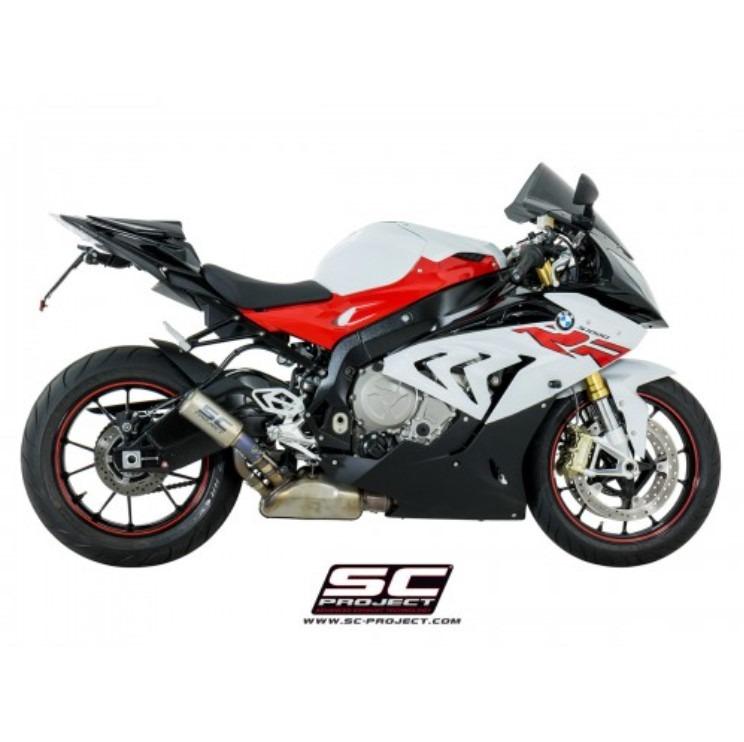 BMW S1000RR (2017-2018) SC Project Titanium Slip On Exhaust (LTA  Compliant), Motorcycles, Motorcycle Accessories on Carousell