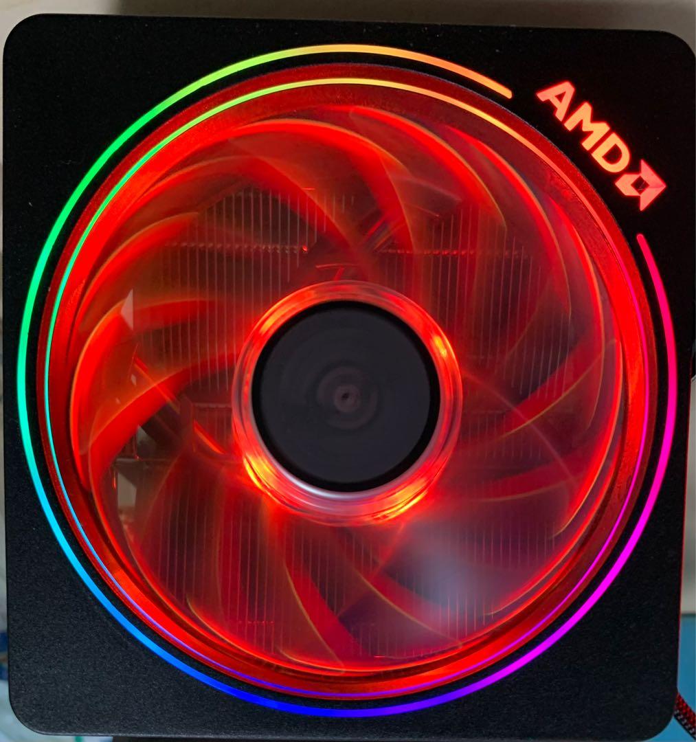 Amd Ryzen Wraith Prism Rgb Cooler Fan Original New Stealth For R R R X Cpu Processor