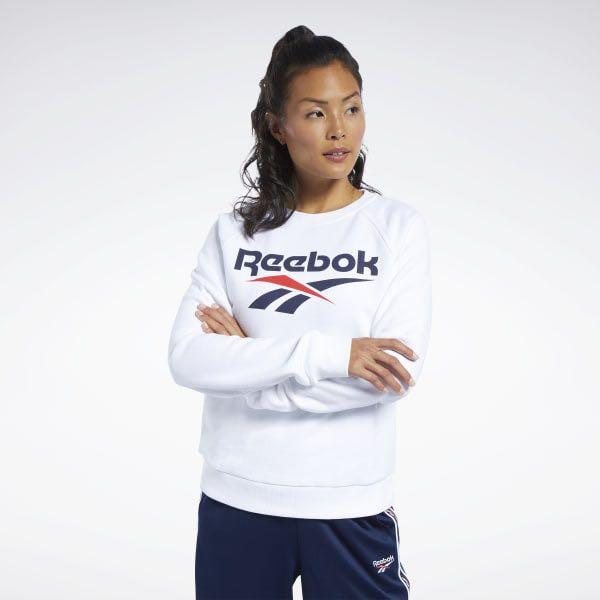 Reebok classic online sweatshirt white