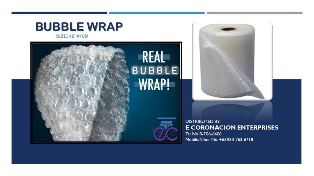 Bubble Wrap, Commercial & Industrial, Construction & Building Materials