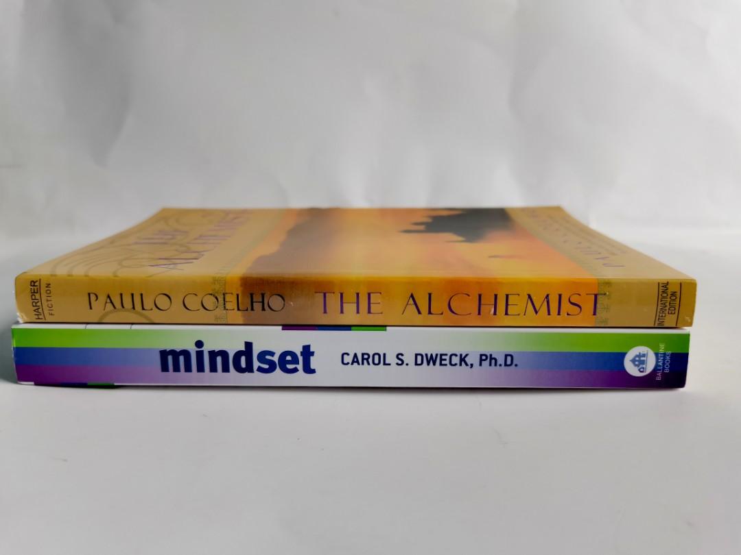 Bundle "The Alchemist & Mindset" (Category: Storybooks) located in Mandaluyong City. Submitted by pattotie_bookshop (Listing ID 1148326173, Image 3). Description: !!! GREAT DEALS IN MY STORE !! Visit our shop to get the lowest prices and the best deals yet. I know you want it! Ano pang hinihintay mo, Add to Cart na! Lazada Link : https://s.lazada.com.ph/s.h6EBV Shopee Link : http://shopee.ph/pattotie_bookshop PS: Please do support our shop dahil 