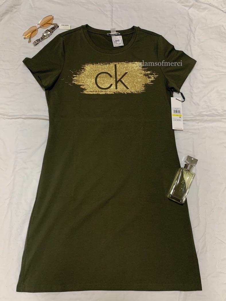 calvin klein green and gold dress VENUS Bandage Mini Dress | Green