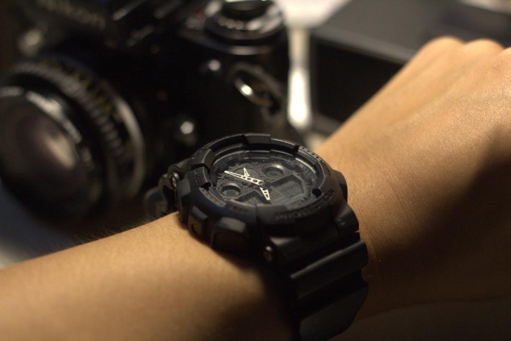Casio GShock GA100 (New battery, 3 Months OFFICIAL Warranty), Luxury ...