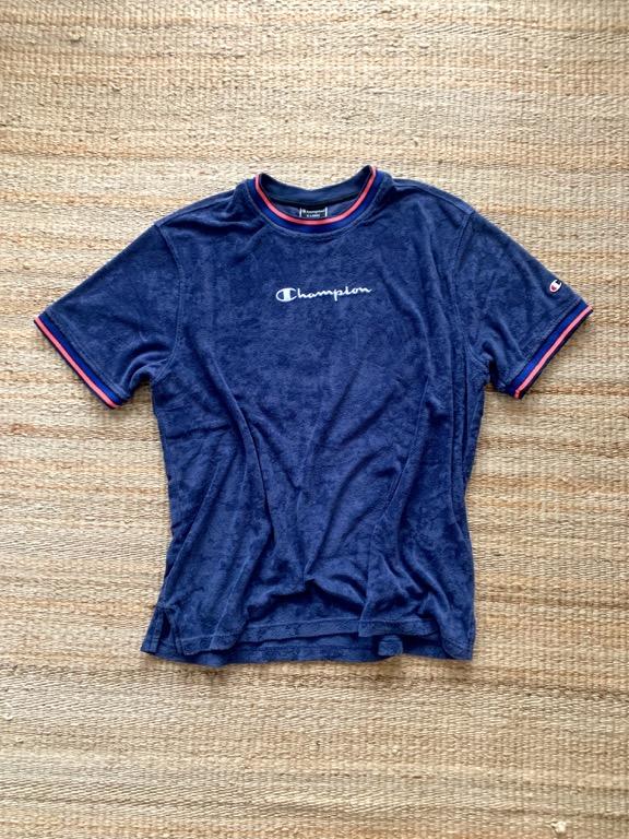 Champion terry tee online