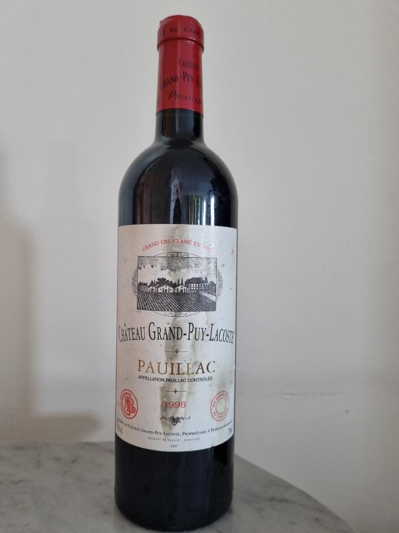 Chateau Grand Puy Lacoste Pauillac 1998