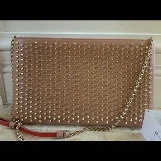 Christian louboutin hotsell clutch sale