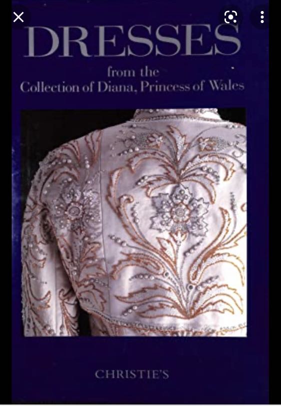 Christie’s hardcover book auction catalogue Dresses from the collection