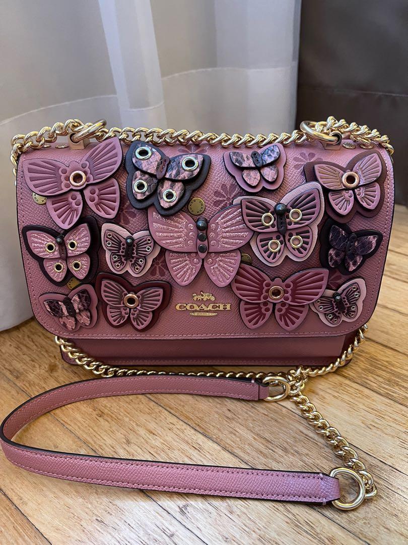Coach butterfly crossbody clearance