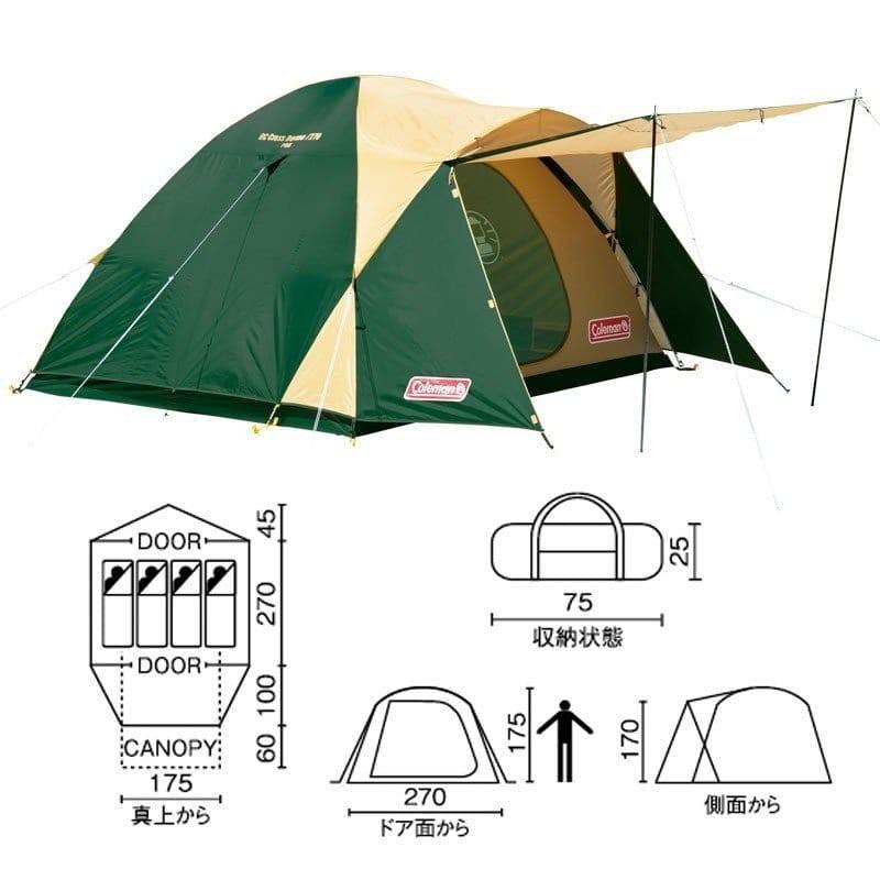 ⚡️Coleman BC CROSS DOME / 270 &SHEET