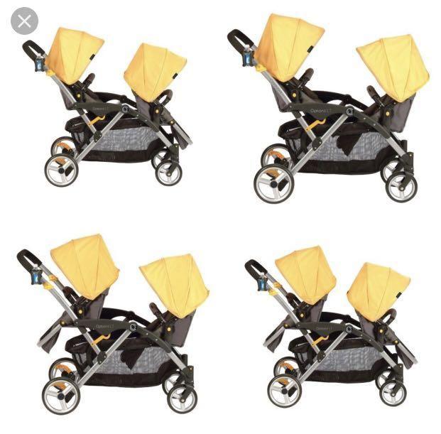 Options lt double stroller hot sale