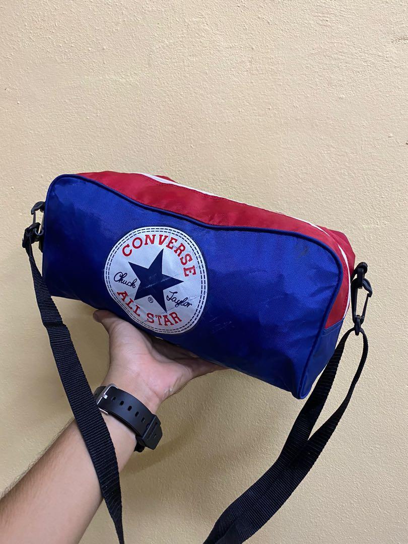 CONVERSE DUFFLE BAG, Men's Fashion, Bags, Sling Bags on Carousell