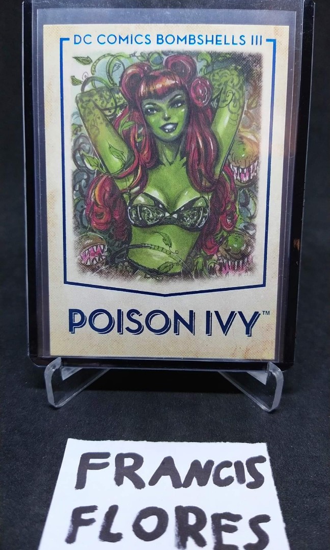 DC COMICS BOMBSHELLS III Card POISON IVY 38, Hobbies &