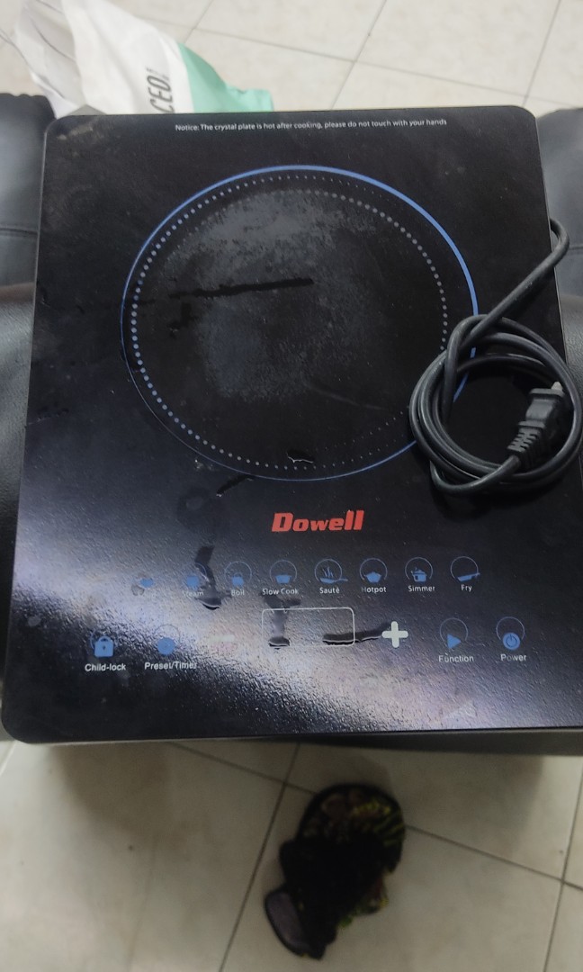 Defective Dowell Induction Cooker, TV & Home Appliances, Kitchen