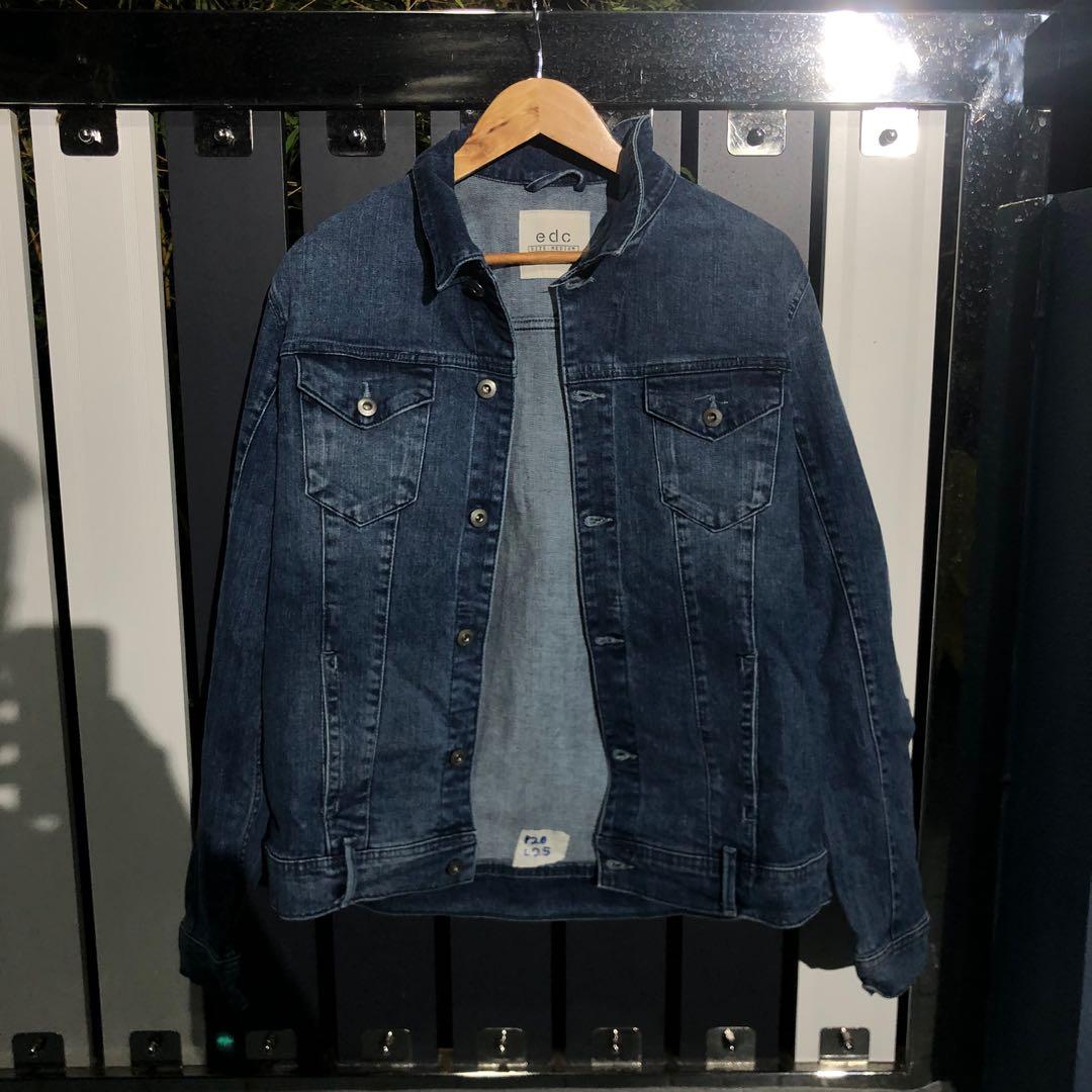 Esprit jean jacket new arrivals