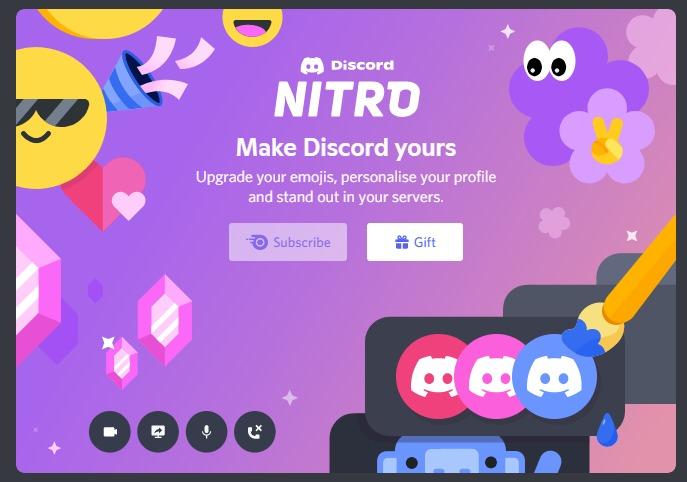 Discord Nitro 代購 官網價錢0 手續費 興趣及遊戲 玩具 遊戲類 Carousell