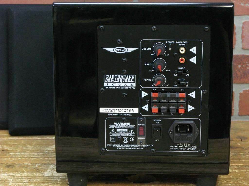 Earthquake MiniMe P8 320W Power Subwoofer, Audio, Soundbars, Speakers