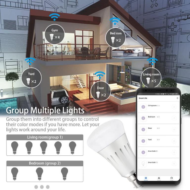 Expower smart wifi sales light