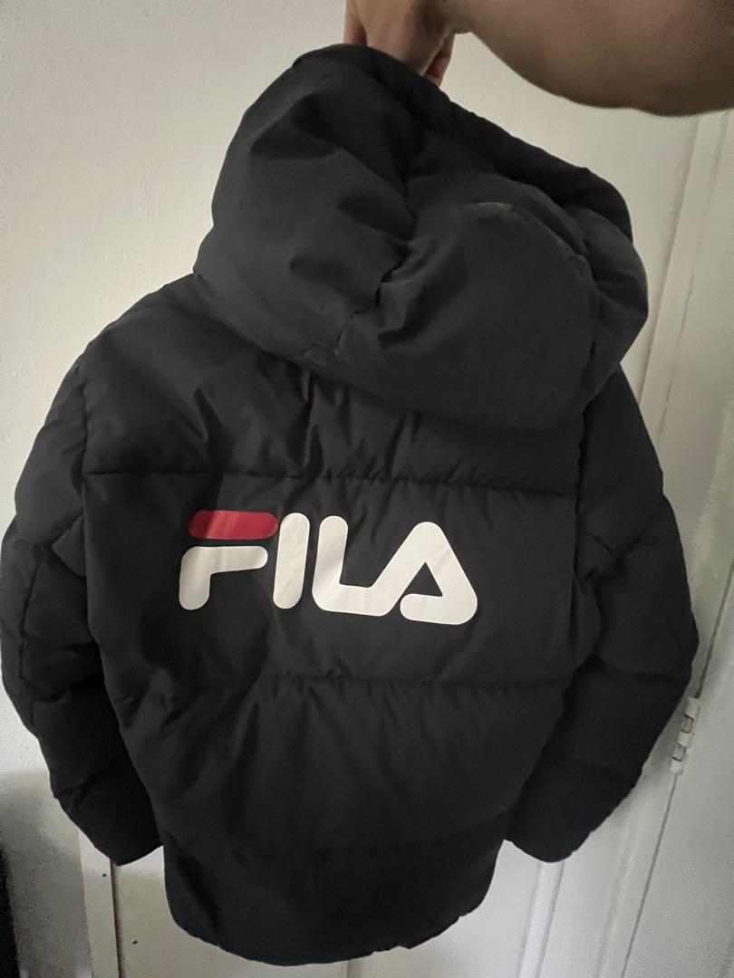 Fila long winter jacket discount