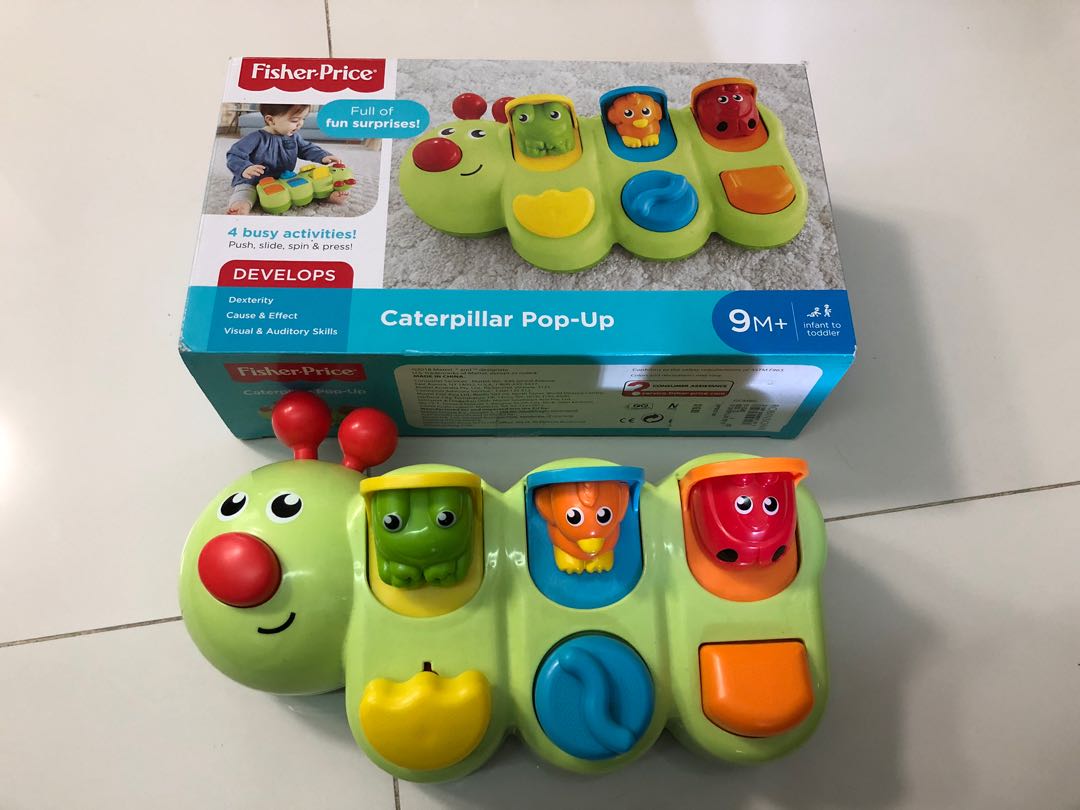 Fisher Price caterpillar toy, Babies & Kids, Infant Playtime on Carousell
