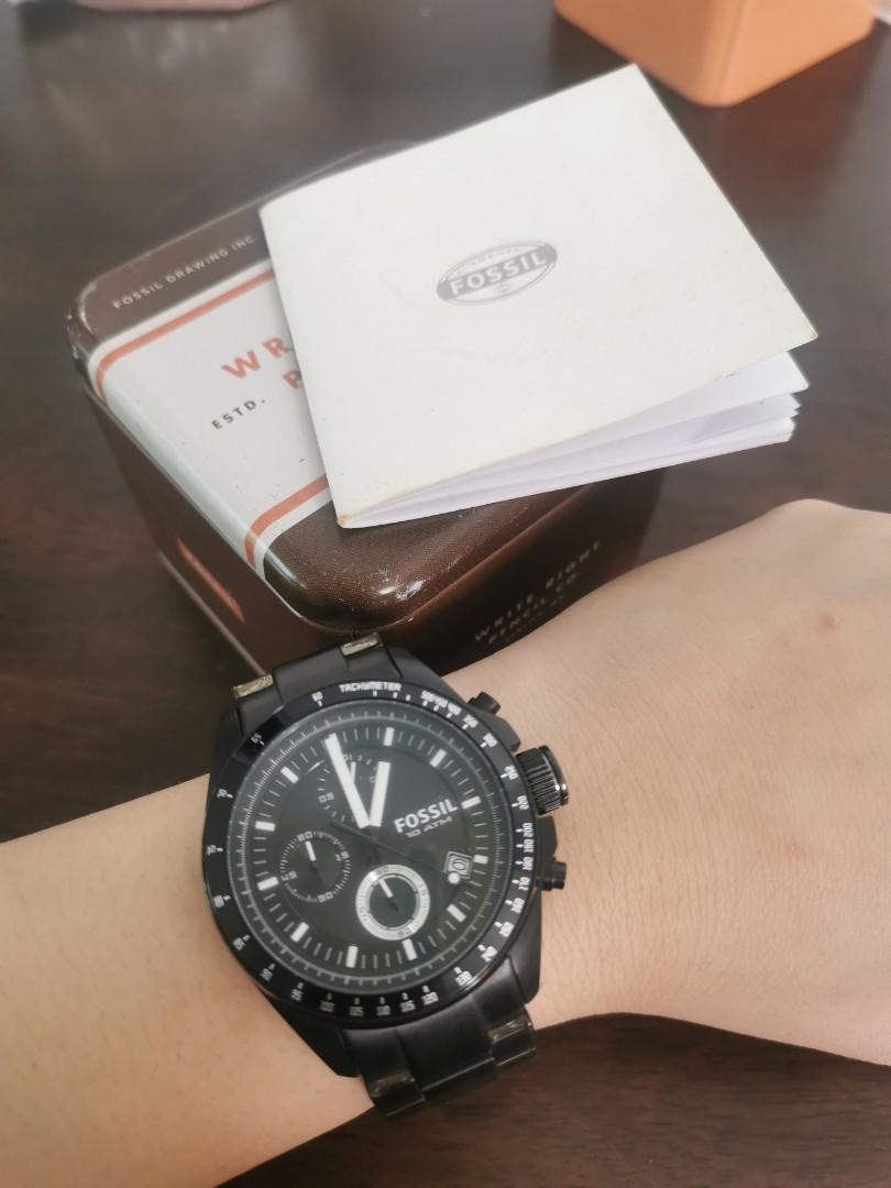 Fossil Decker Analog Chronograph Watch 