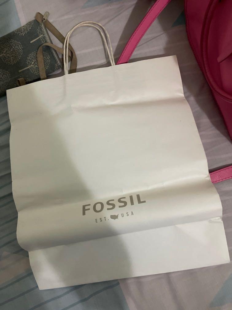 Fossil ryder discount satchel neon pink