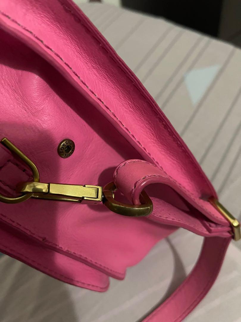Fossil ryder satchel pink best sale