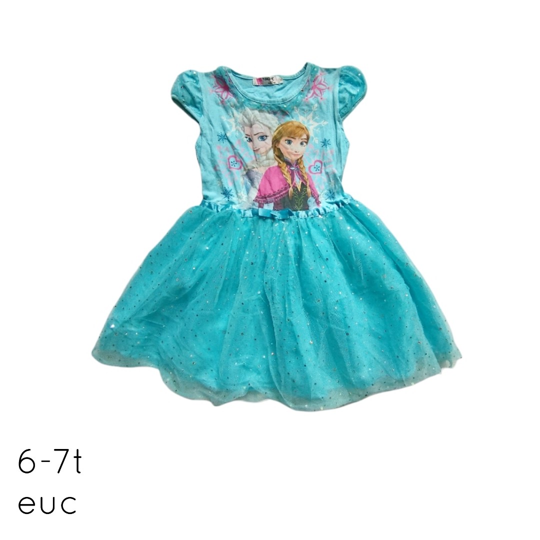 Frozen Tutu Dress, Babies & Kids, Babies & Kids Fashion on Carousell