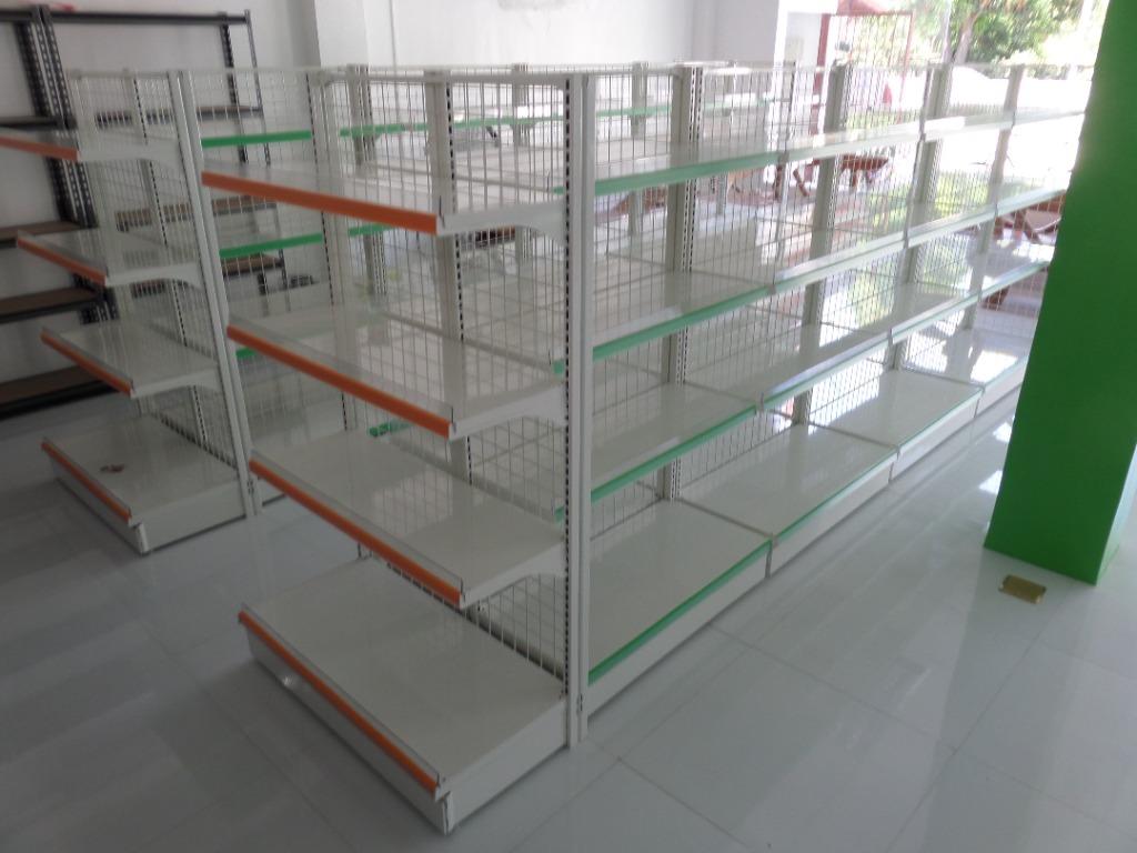 Gondola korean shelving display rack high quality boltless type made in ...