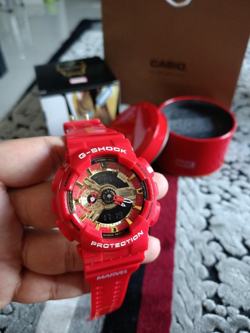 G shock top marvel edition