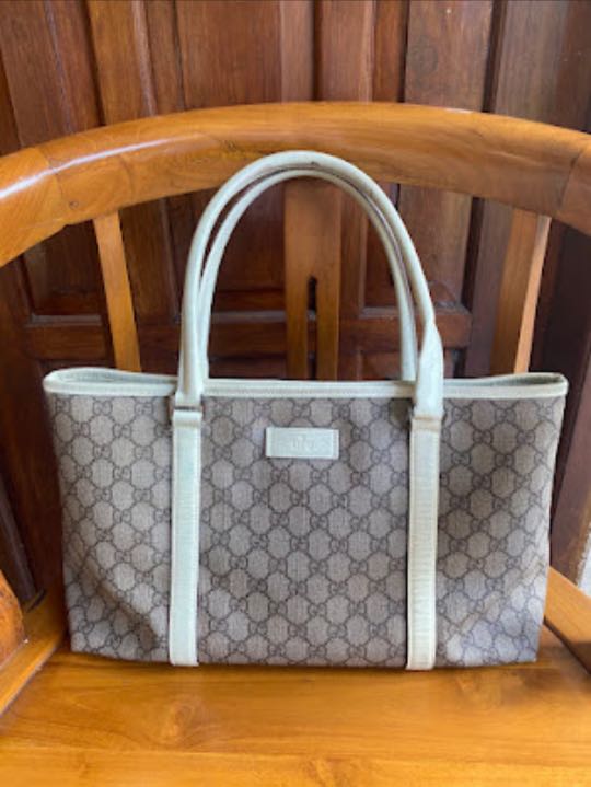 Gucci GG supreme canvas tote vintage 