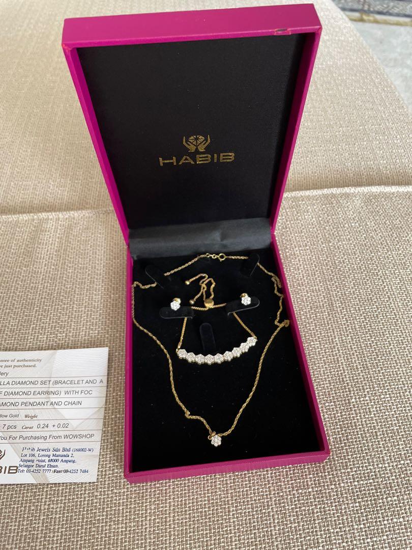 Fiorella hot sale diamond set