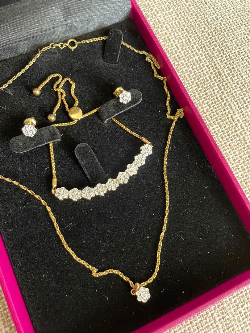 Fiorella hot sale diamond set