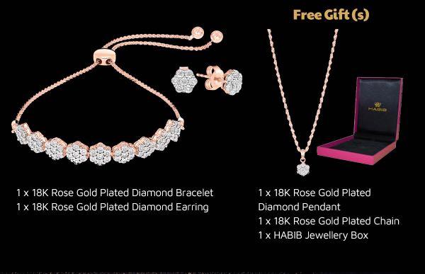 Fiorella best sale diamond set
