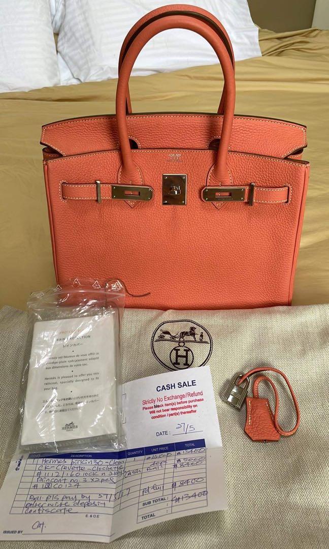 Hermes birkin size 30 Women s Fashion Bags Wallets Shoulder