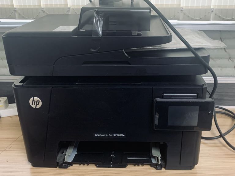 HP Color LaserJet Pro MFP M177fw, 電腦＆科技, 打印機及影印機- Carousell
