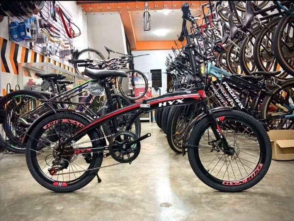 HYX FOLDING BIKE Size 20er Steel frame