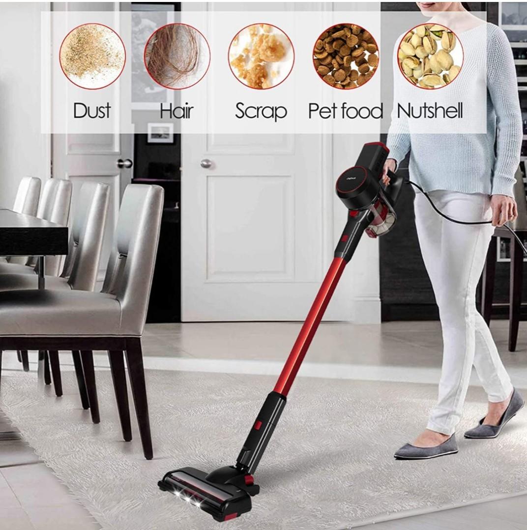 Jajibot Corded Stick Vacuum Cleaner, 4 in 1 Bagless Upright Vacuum