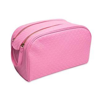 Jeffree Star Pink Double Zip Makeup Bag