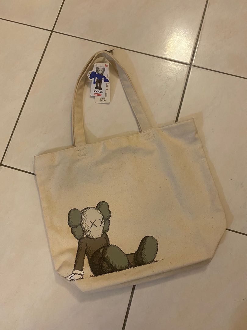 KAWS X Uniqlo Holiday Tote Bag, Luxury 