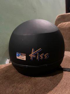 Kiss Helmet Matte Black (Psb Approved)